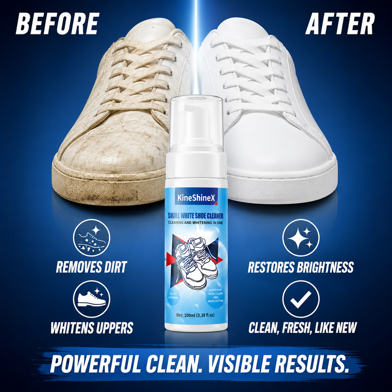 Sneaker Care Foam - Kits de nettoyage de chaussures Gihen,