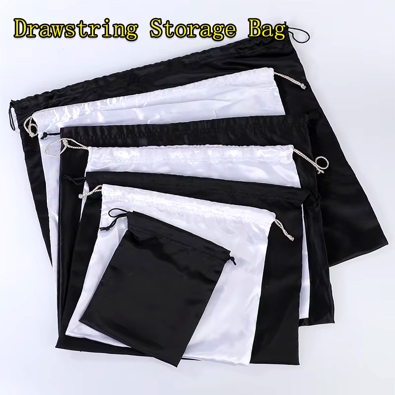 Sac de rangement en soie noire - Shoe Bag Dust avis et prix