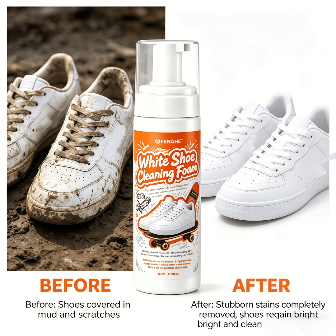 Nettoyant pour chaussures blan - Sneaker Care Foam avis et prix