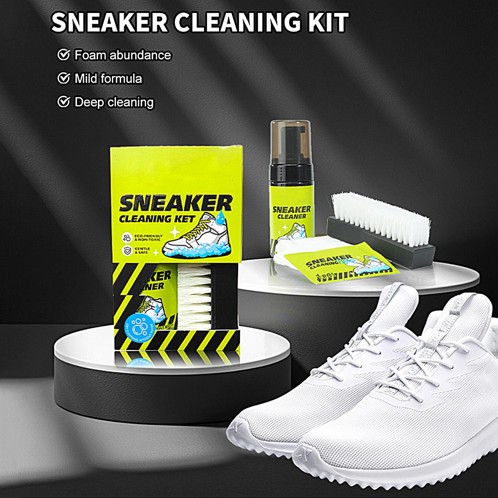 Nettoyant pour baskets 4 pièce - Sneaker Care Foam avis et prix
