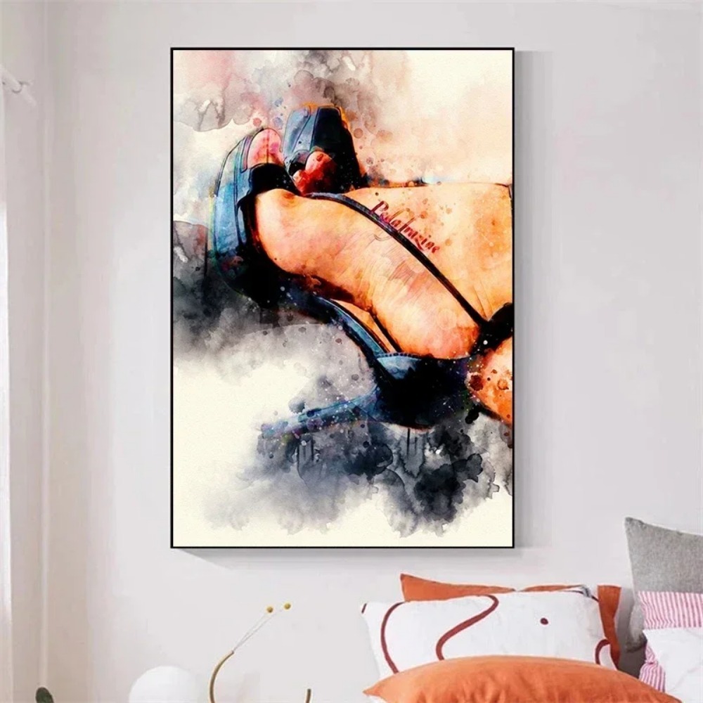Peintures sur toile de femmes  - Waterproof Spray Shoe avis et prix