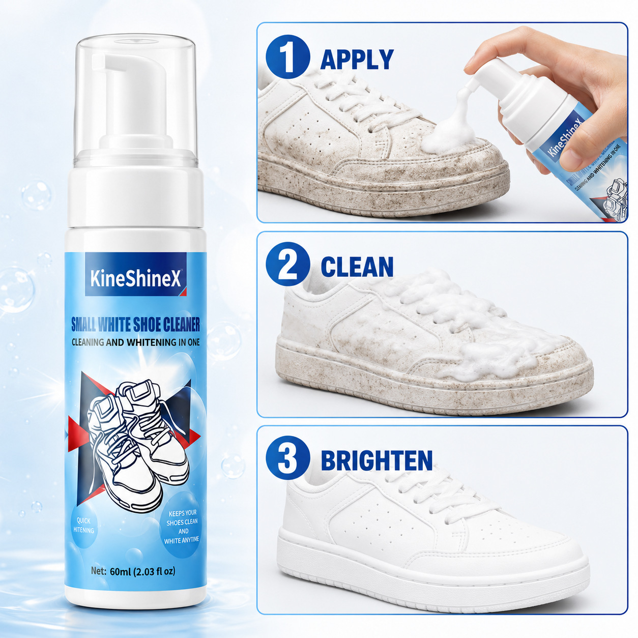 Kits de nettoyage de chaussure - Sneaker Care Foam avis et prix